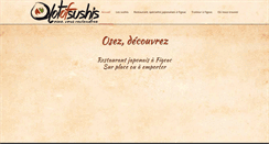Desktop Screenshot of lot-of-sushis.com